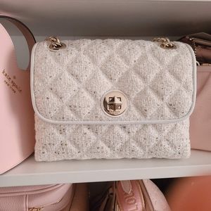 Kate Spade Natalie Sequin Tweed Bag